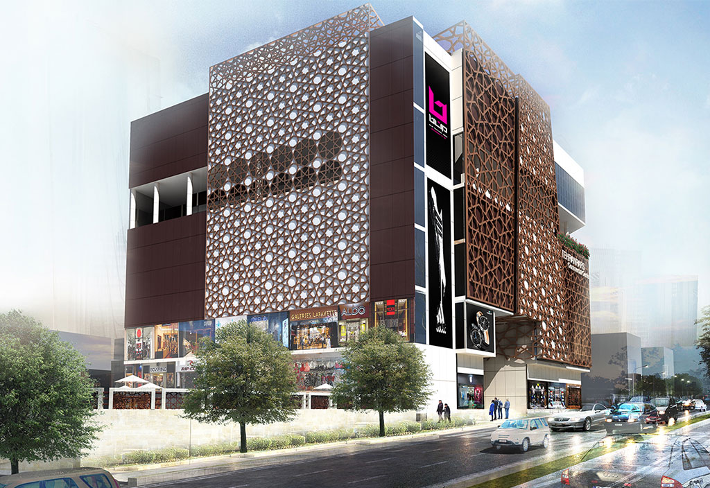 Facade Design of TehranPars Commercial Center Facade Design of TehranPars Commercial Center